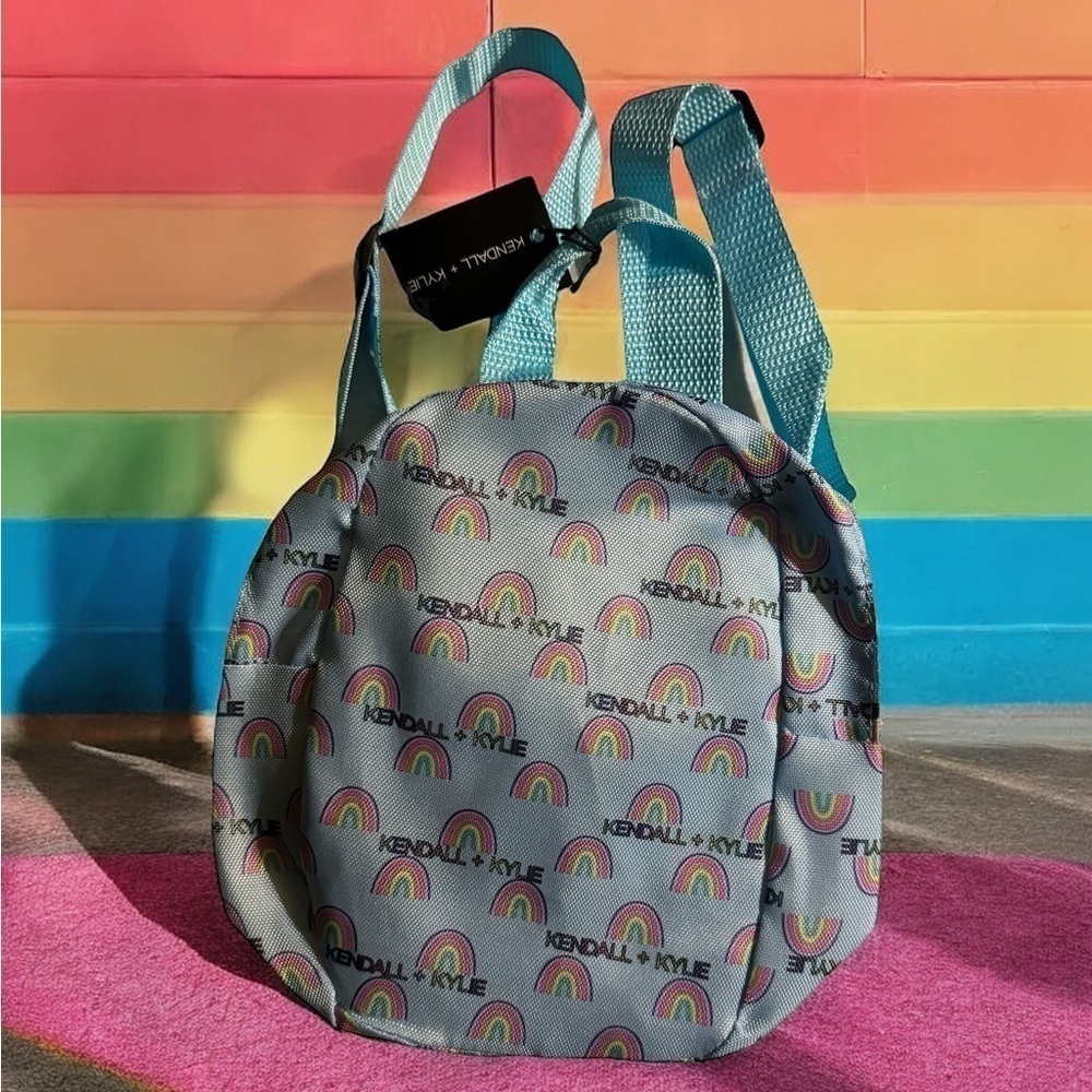 KENDALL & Kylie rainbow mini backpack (NWT) - Picture 1 of 9